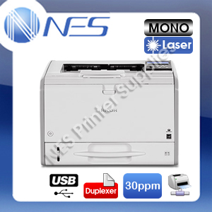 Ricoh SP-3600DN Mono Laser Network Printer+Auto Duplexer+3-Year Warranty 30PPM